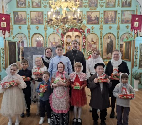 Мероприятие посвящённое «Светлому Христову Воскресению»,в Воскресной школы.